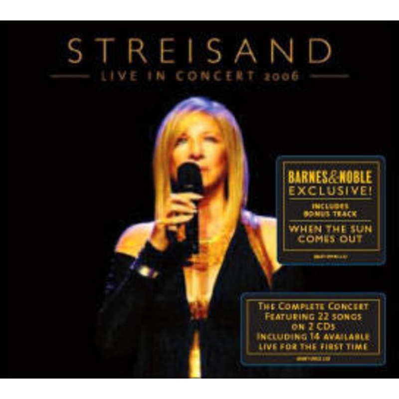 Barbra Streisand – Live In Concert 2006 (2xCD, Album, Bar) (Near Mint (NM or M-))