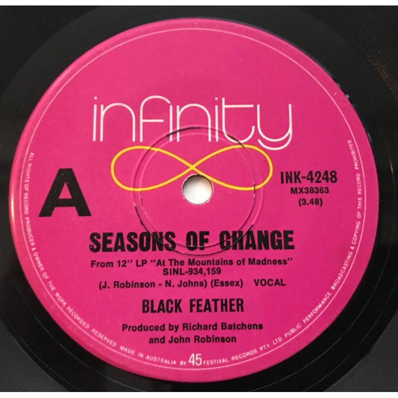 Blackfeather – Seasons Of Change (7, Single) (Very Good (VG))