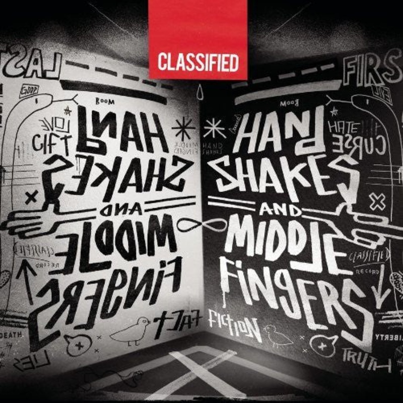 Classified  – Handshakes And Middle Fingers (CD, Album) (Very Good Plus (VG+))