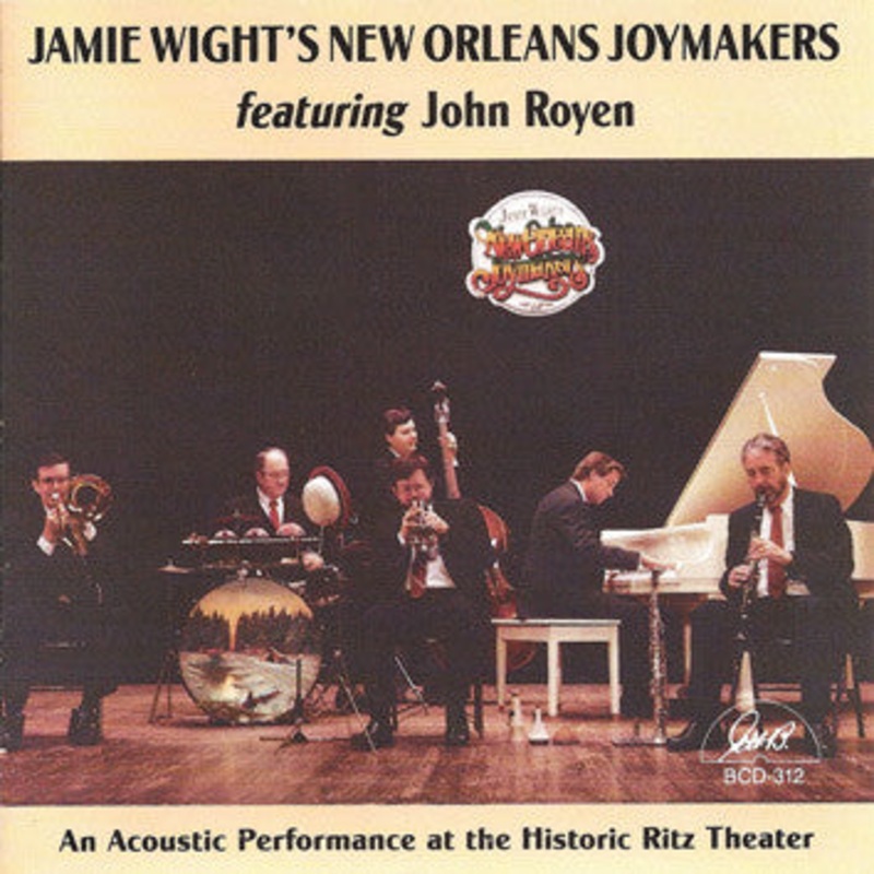 Jamie Wight’s Joymakin’ Jass Band Featuring John Royen – An Acoustic Performance At The Historic Ritz Theater (CD, Album) (Very Good Plus (VG+))