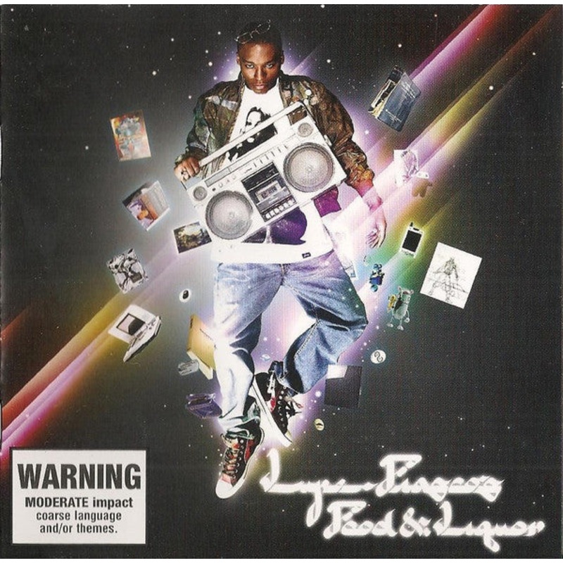 Lupe Fiasco – Lupe Fiasco’s Food & Liquor (CD, Album) (Very Good Plus (VG+))