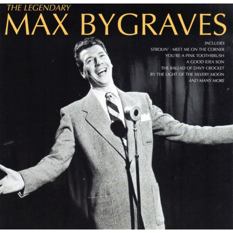 Max Bygraves – The Legendary Max Bygraves (CD, Comp) (Very Good Plus (VG+))