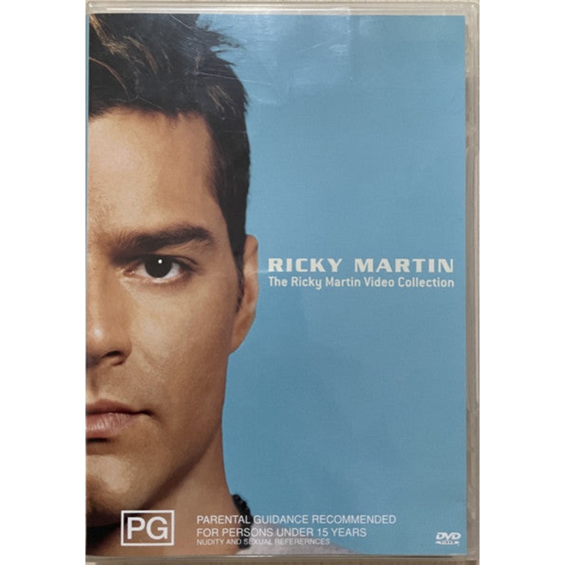 Ricky Martin – The Ricky Martin Video Collection (DVD, Comp) (Very Good Plus (VG+))