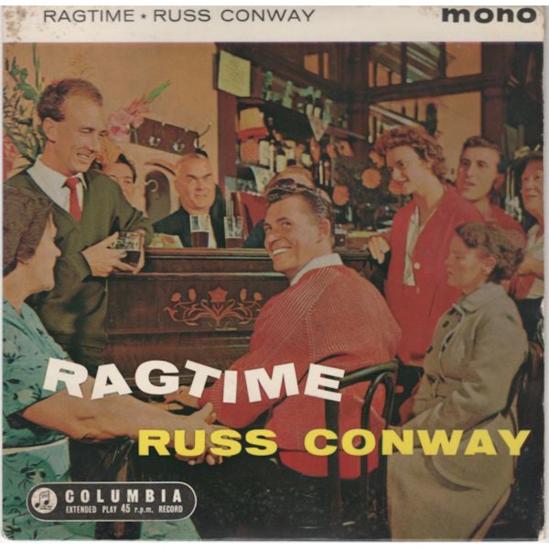 Russ Conway – Ragtime  (7, EP, Mono) (Very Good Plus (VG+))