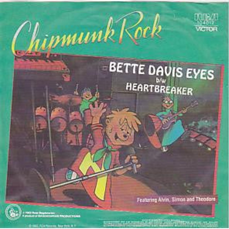 The Chipmunks – Bette Davis Eyes (7, Single) (Very Good Plus (VG+))