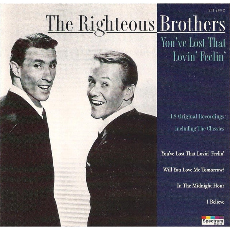 The Righteous Brothers – You’ve Lost That Lovin’ Feelin’ (CD, Comp) (Very Good Plus (VG+))