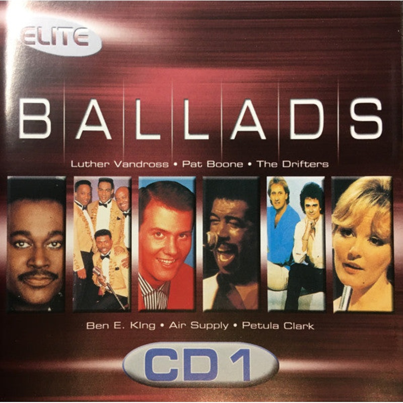 Various – Elite Ballads (5xCD, Comp) (Very Good Plus (VG+))