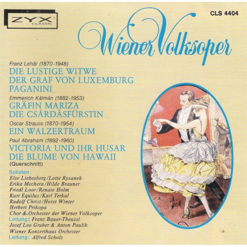 Various – Wiener Volksoper – Die Bunte Welt Der Operette (CD, Comp) (Very Good Plus (VG+))