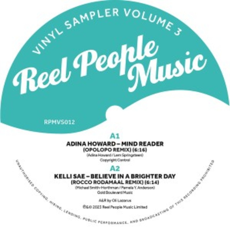 Various – Reel People Music Vinyl Sampler Volume 3 (Turquoise Vinyl)