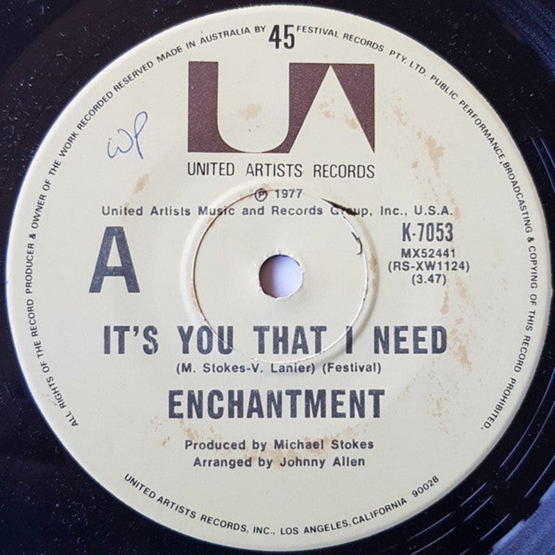 Enchantment – It’s You That I Need  (7, Single) (Very Good (VG))