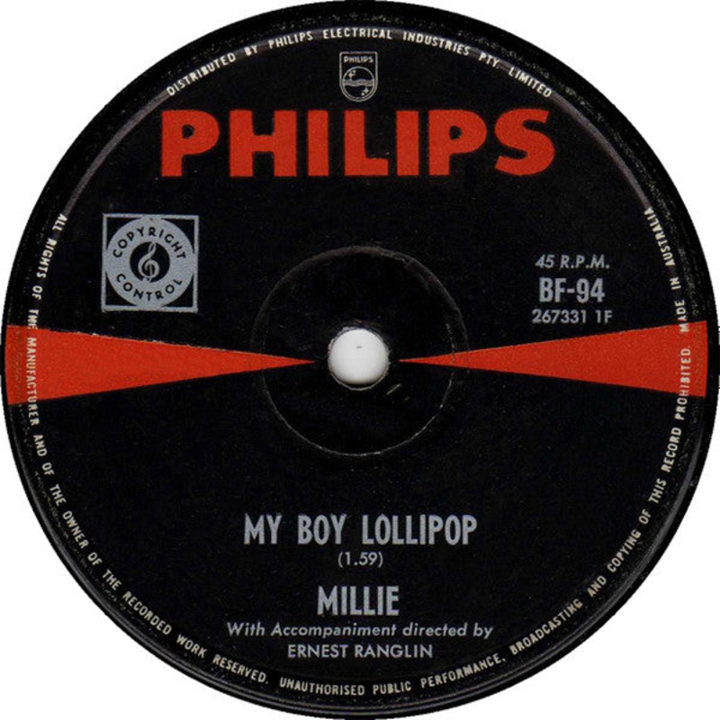 Millie Small – My Boy Lollipop (7, Single) (Very Good (VG))