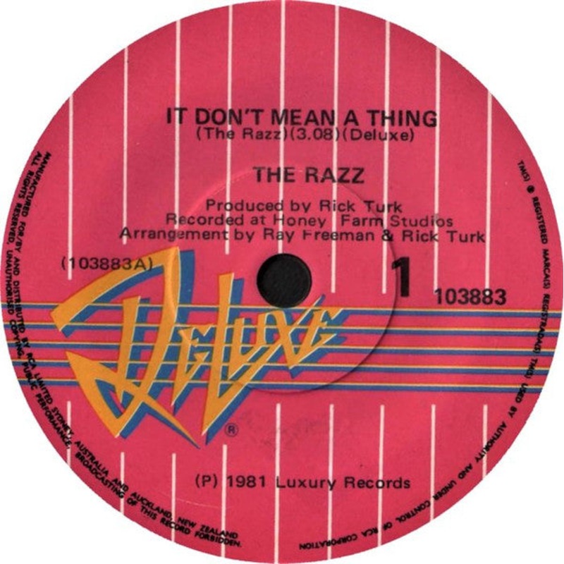 The Razz  – It Don’t Mean A Thing (7, Single) (Very Good (VG))