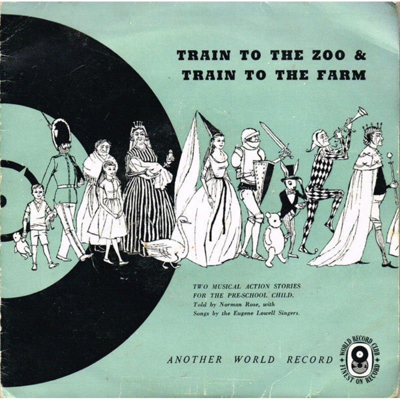 Various – Train To The Zoo / Train To The Farm (LP, EP, Mono, Club) (Very Good (VG))