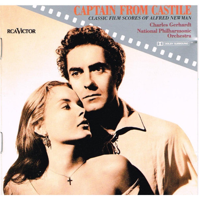 Alfred Newman, Charles Gerhardt, National Philharmonic Orchestra – Captain From Castile – The Classic Film Scores Of Alfred Newman (CD, Album, Dol) (Good Plus (G+))