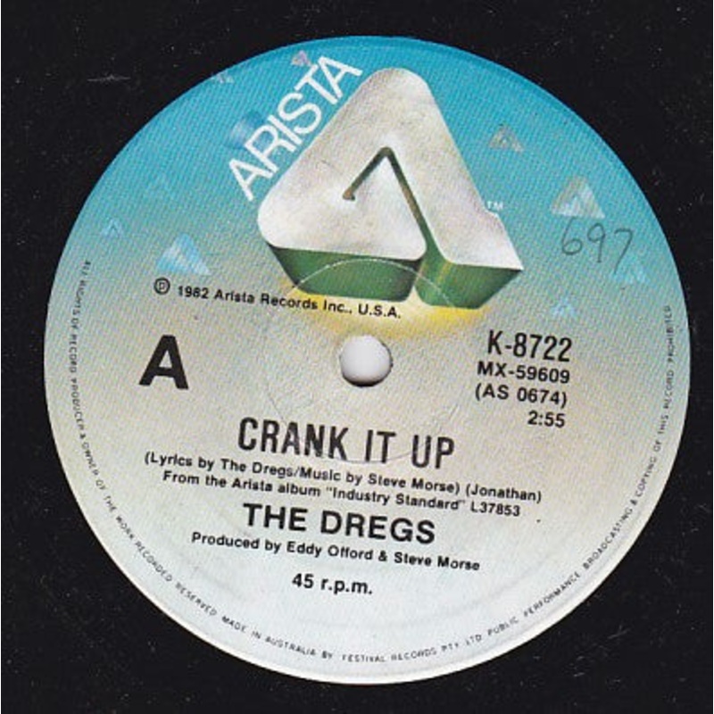 Dixie Dregs – Crank It Up (7, Single) (Very Good (VG))