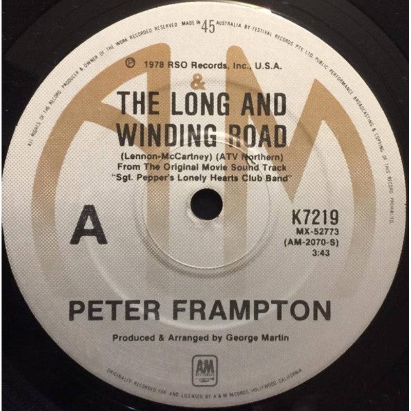 Peter Frampton – The Long And Winding Road (7) (Very Good (VG))