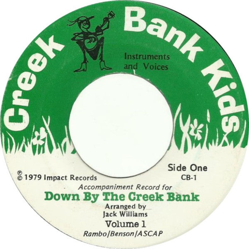 The Creek Bank Singers – Down By The Creek Bank (7, Single) (Very Good (VG))