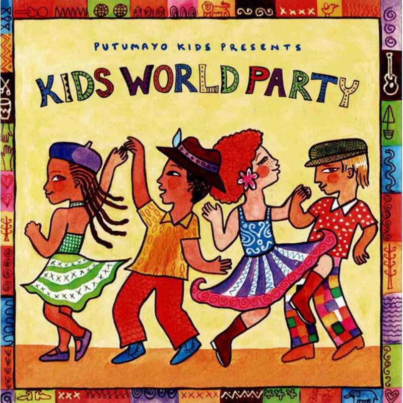 Various – Kids World Party (CD, Comp, Promo) (Very Good Plus (VG+))