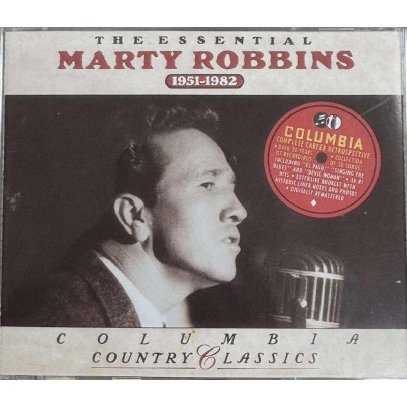 Marty Robbins – The Essential Marty Robbins 1951-1982 (2xCD, Comp) (Very Good Plus (VG+))