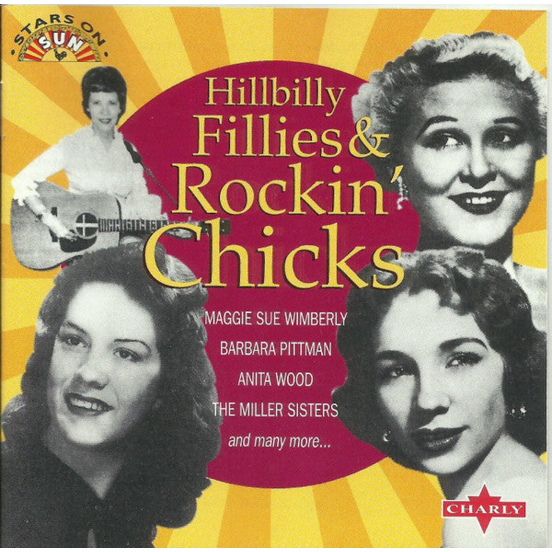 Various – Hillbilly Fillies & Rockin’ Chicks (CD, Comp) (Very Good Plus (VG+))
