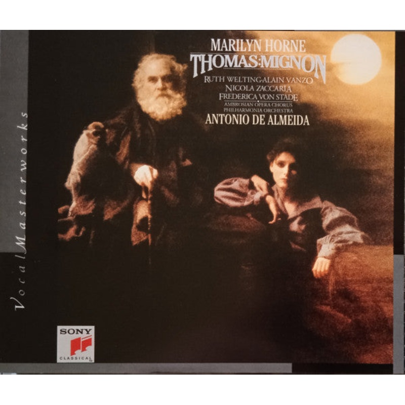 Ambroise Thomas – Marilyn Horne, Alain Vanzo, Ruth Welting, Nicola Zaccaria, Frederica von Stade, Philharmonia Orchestra, Antonio De Almeida – Mignon (3xCD, Album, RE, RM) (Very Good Plus (VG+))