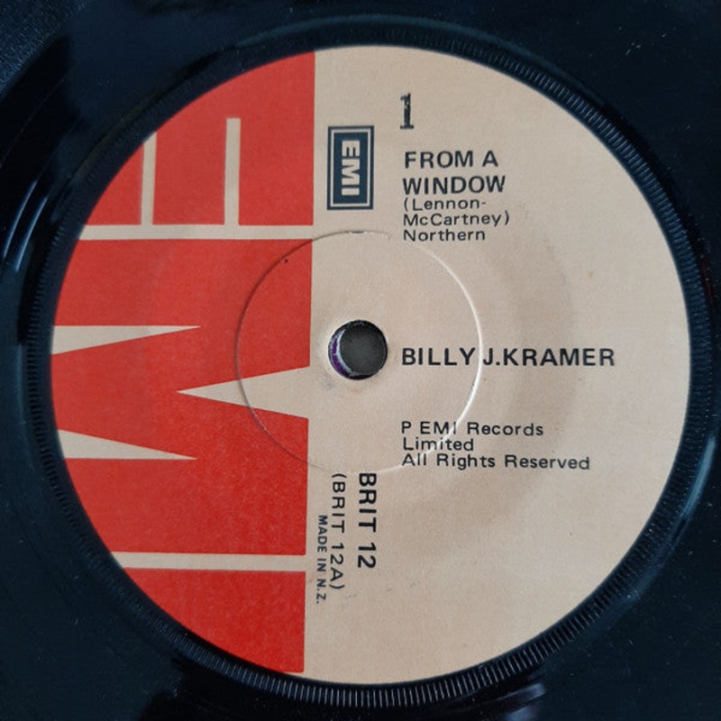 Billy J. Kramer – From a Window / Little Children (7, Single, Mono) (Very Good (VG))