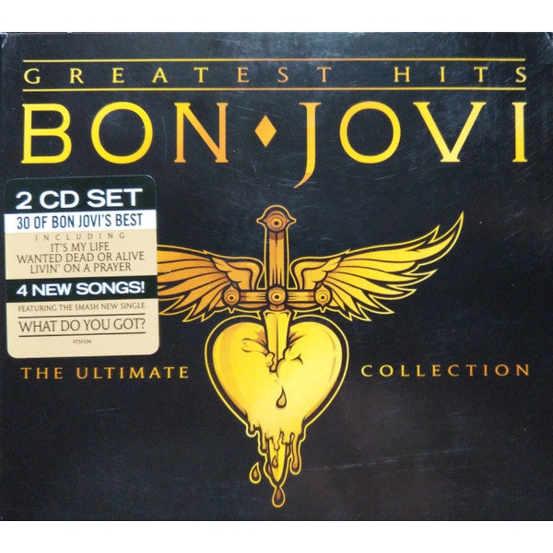 Bon Jovi – Greatest Hits – The Ultimate Collection (2xCD, Comp) (Very Good Plus (VG+))
