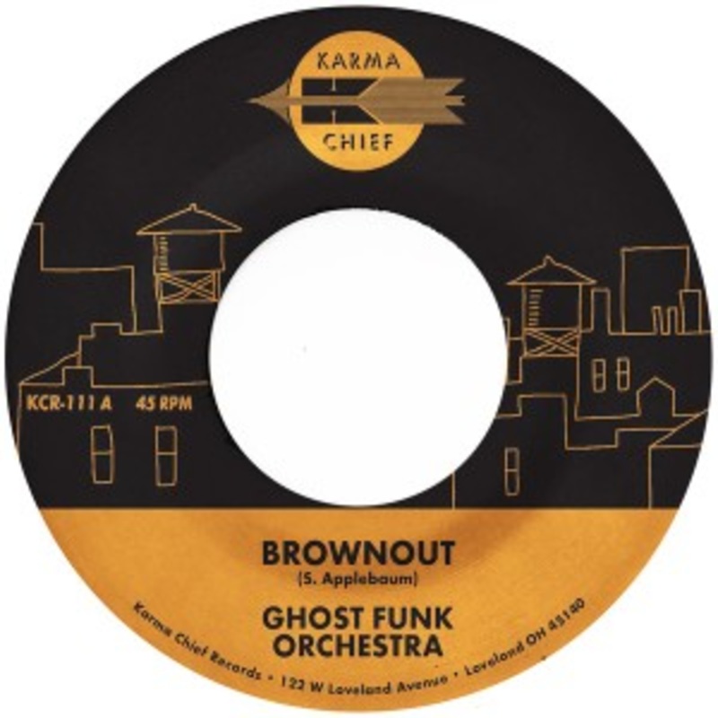 Ghost Funk Orchestra – Brownout / Boneyard Baile (Red Vinyl)