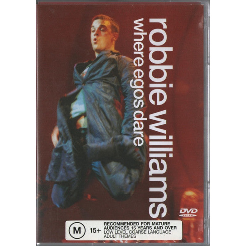 Robbie Williams – Where Egos Dare (DVD-V, Comp) (Very Good Plus (VG+))