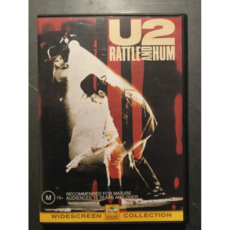 U2 – Rattle And Hum (DVD, PAL, Wid) (Very Good (VG))