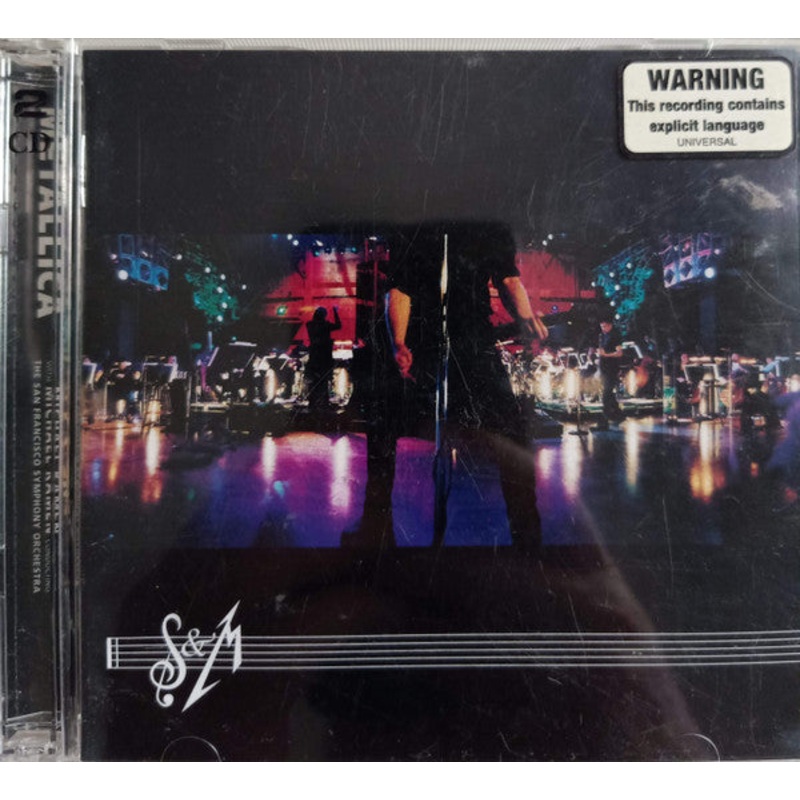 Metallica With Michael Kamen Conducting The San Francisco Symphony Orchestra* – S&M (2xCD, Album) (Very Good Plus (VG+))