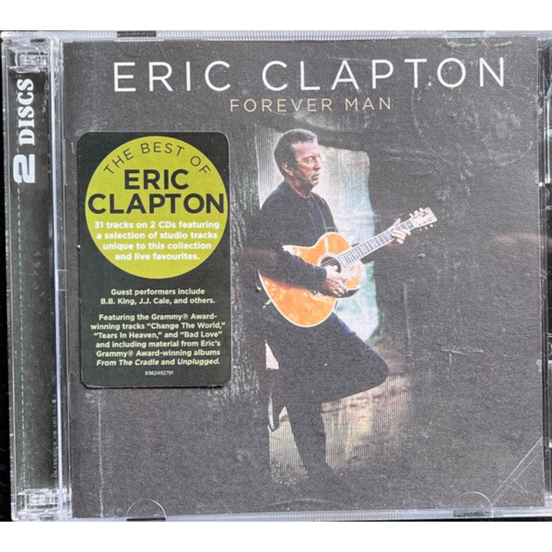 Eric Clapton – Forever Man (2xCD, Comp) (Very Good Plus (VG+))