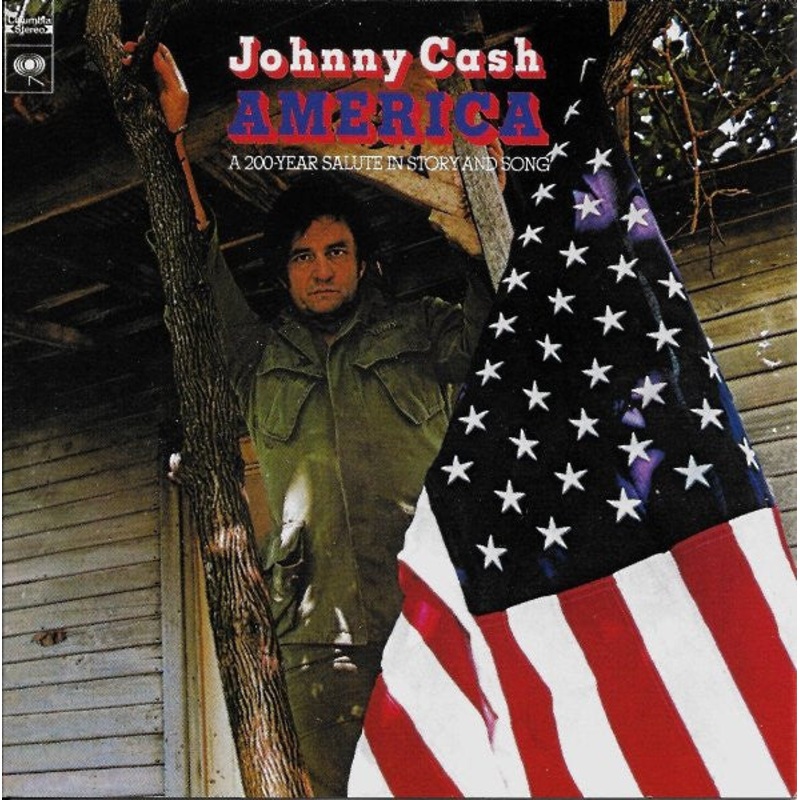 Johnny Cash – America (A 200-Year Salute In Story And Song) (CD, Album, RE) (Very Good Plus (VG+))