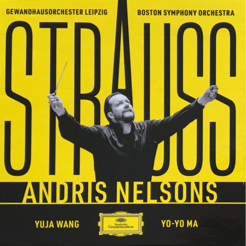 Gewandhausorchester Leipzig, Boston Symphony Orchestra, Richard Strauss, Andris Nelsons, Yuja Wang, Yo-Yo Ma – Strauss (Box, Album + 7xCD) (Very Good Plus (VG+))