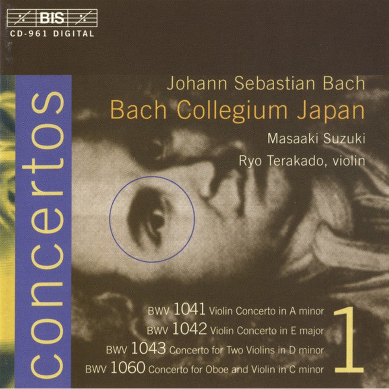 Johann Sebastian Bach – Bach Collegium Japan, Masaaki Suzuki, Ryo Terakado – Concertos 1 / Violin Concertos (CD, Album) (Very Good Plus (VG+))