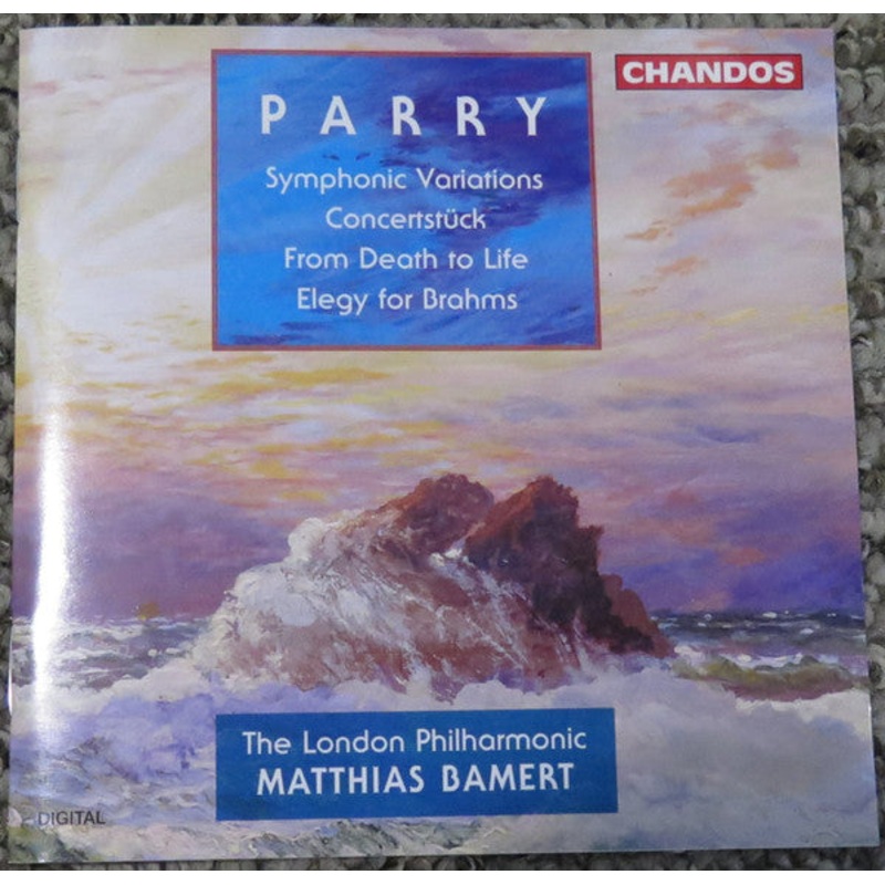 Charles Hubert Hastings Parry, London Philharmonic Orchestra Conducted By Matthias Bamert – Symphonic Variations / Concertstck etc. (CD, Comp) (Very Good Plus (VG+))