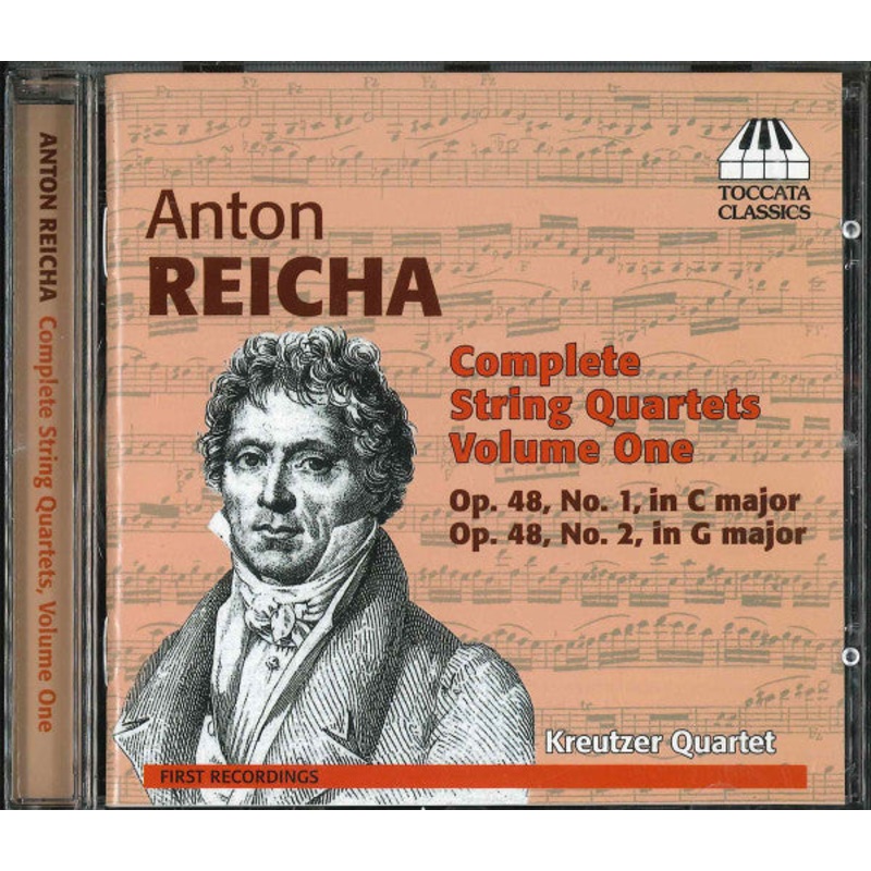 Anton Reicha, The Kreutzer Quartet – Complete String Quartets Volume One (CD) (Very Good Plus (VG+))