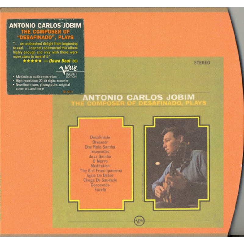 Antonio Carlos Jobim – The Composer Of Desafinado, Plays (CD, Album, RE, RM, Dig) (Very Good Plus (VG+))