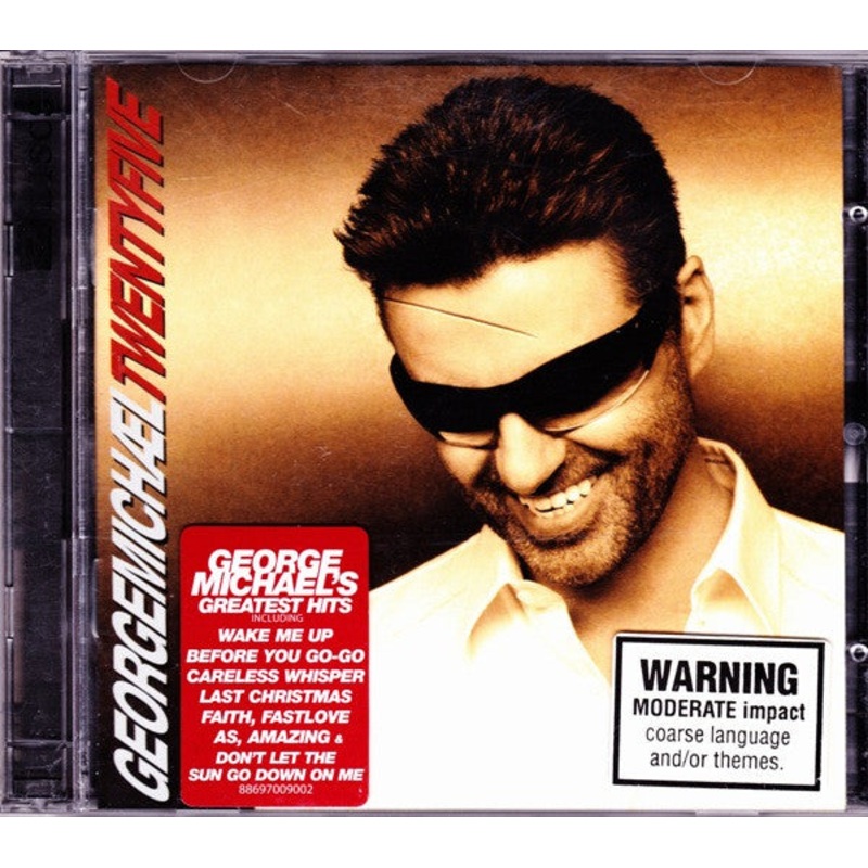 George Michael – Twenty Five (2xCD, Comp) (Very Good Plus (VG+))