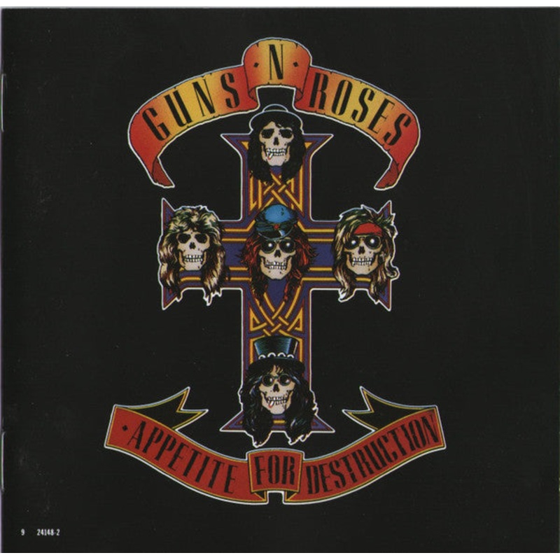 Guns N’ Roses – Appetite For Destruction (CD, Album, RE) (Good Plus (G+))