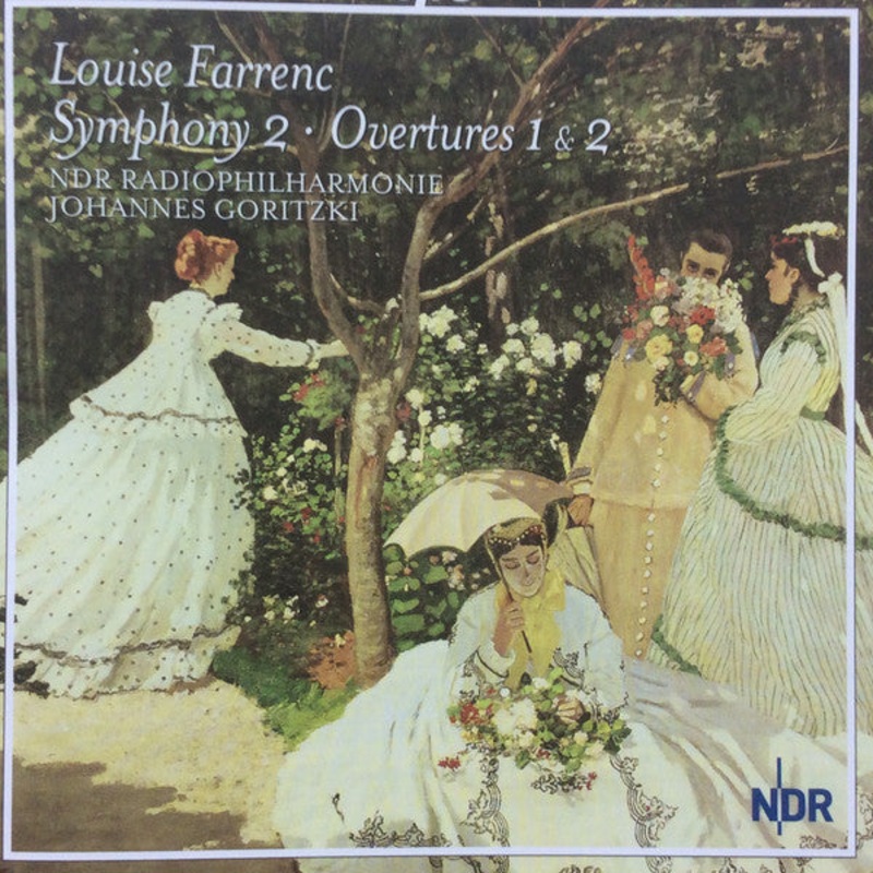Louise Farrenc  NDR Radiophilharmonie, Johannes Goritzki – Symphony 2  Overtures 1 & 2 (CD, Album) (Very Good Plus (VG+))