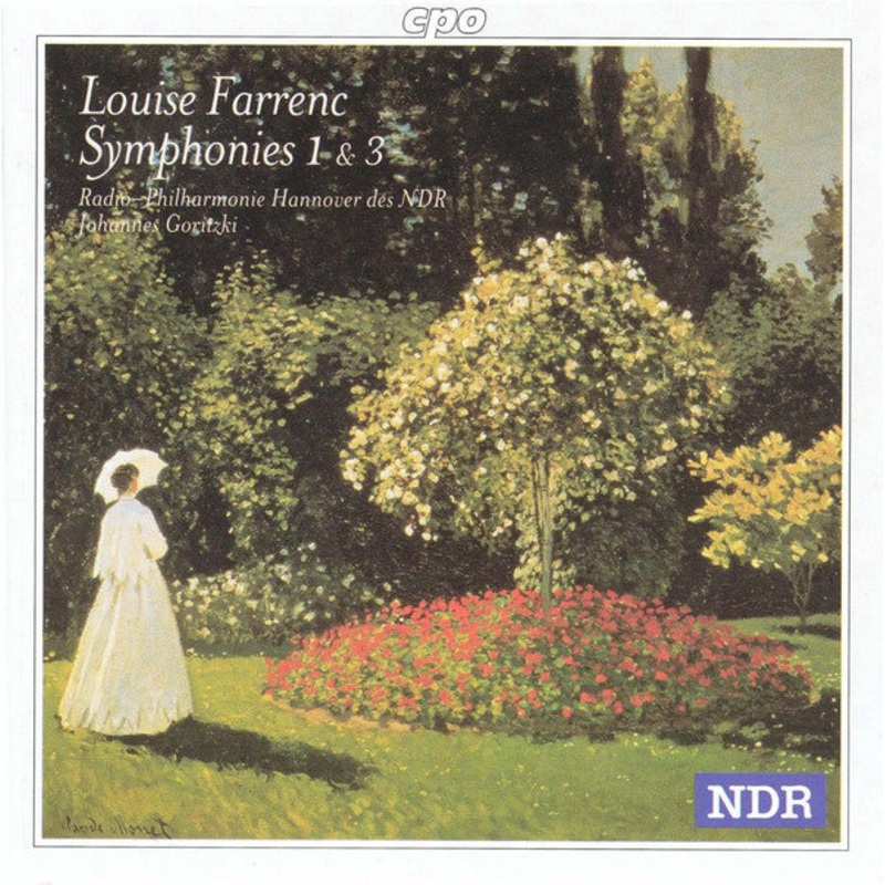 Louise Farrenc – Radio-Philharmonie Hannover Des NDR, Johannes Goritzki – Symphonies 1 & 3 (CD, Album) (Very Good Plus (VG+))