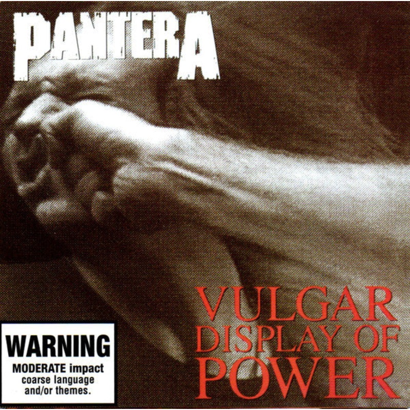 Pantera – Vulgar Display Of Power (CD, Album, RE) (Very Good Plus (VG+))