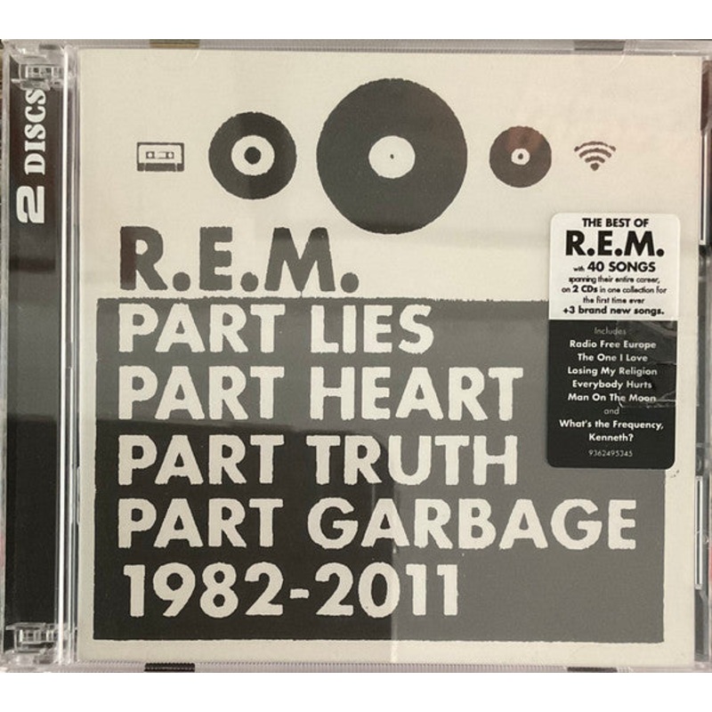 R.E.M. – Part Lies Part Heart Part Truth Part Garbage 1982 – 2011 (2xCD, Comp) (Very Good Plus (VG+))