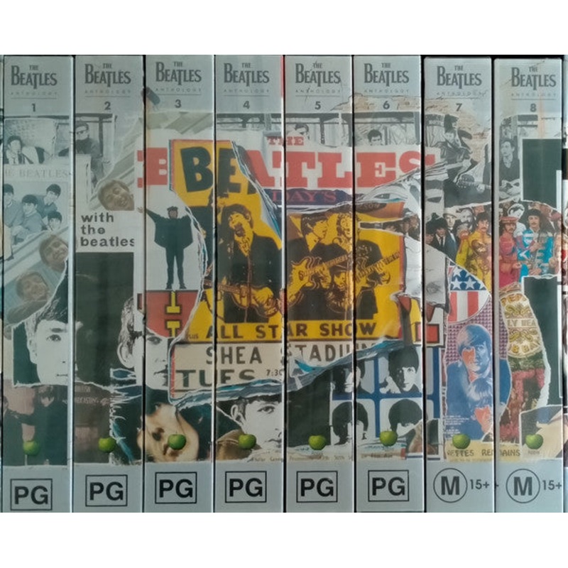 The Beatles – Anthology (8xVHS, PAL + Box) (Very Good Plus (VG+))