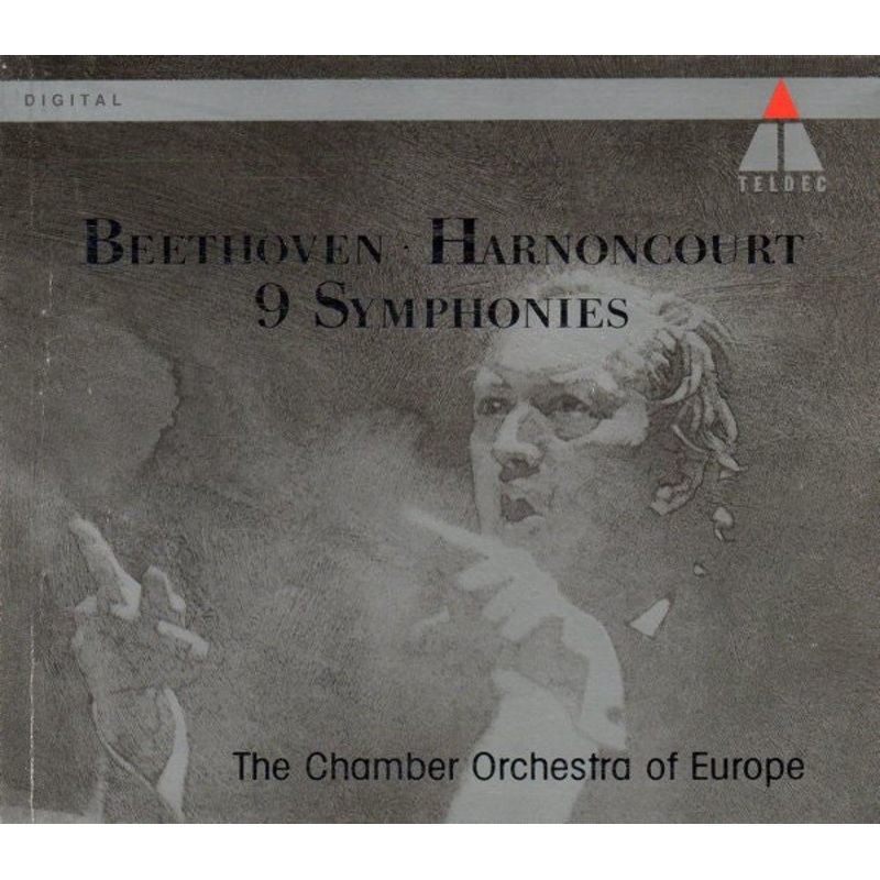Beethoven*  Harnoncourt*, The Chamber Orchestra Of Europe – 9 Symphonies (5xCD + Box) (Very Good (VG))