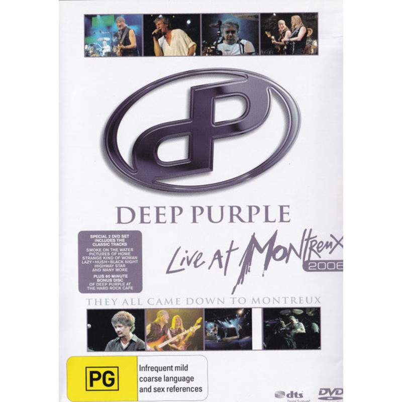 Deep Purple – Live At Montreux 2006 (2xDVD-V, Multichannel, PAL) (Mint (M))