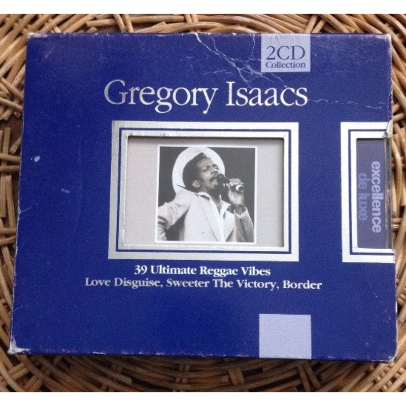Gregory Isaacs – 39 Ultimate Reggae Vibes (2xCD, Comp) (Mint (M))