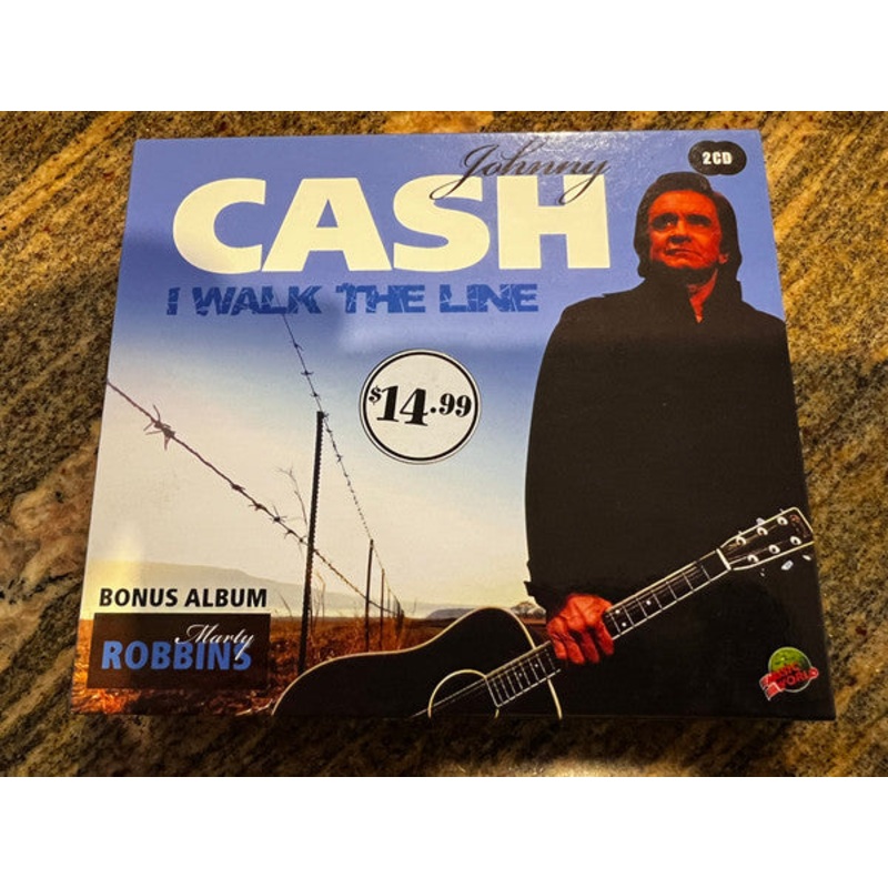 Johnny Cash, Marty Robbins – I Walk The Line (2xCD, Comp) (Mint (M))