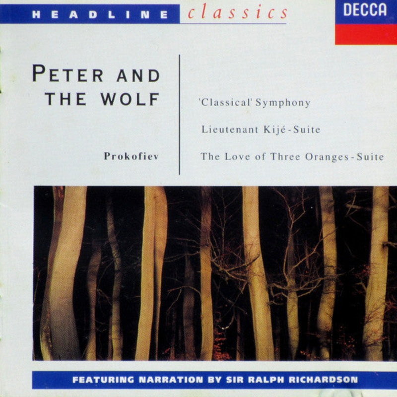 Sergei Prokofiev – Peter And The Wolf / ‘Classical’ Symphony / Lieutenant Kij – Suite / The Love Of Three Oranges – Suite  (CD, Comp, RM) (Very Good Plus (VG+))